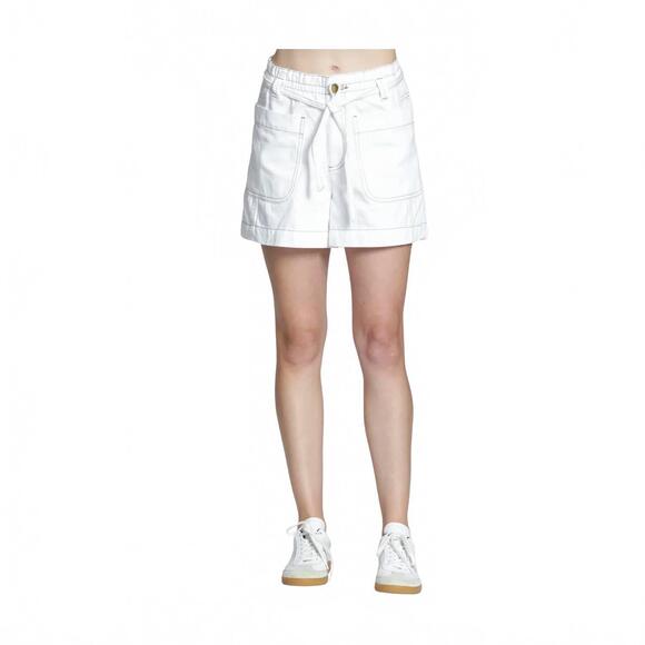 APNY Pants - NEW APNY women's coastal tie short in white